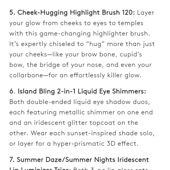 Fenty Beach Please Full Collection Body Lava - Picture 7 of 8